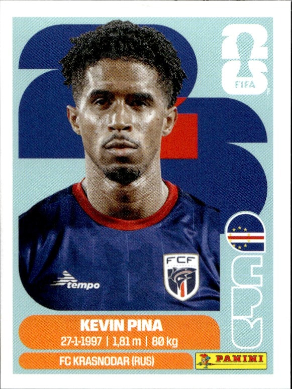 2026 Panini FIFA World Cup Kevin Pina #CPV 10 trading card