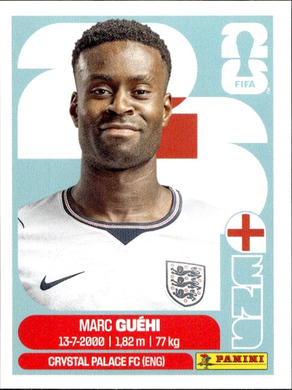 2026 Panini FIFA World Cup Marc Guéhi #ENG 4 trading card