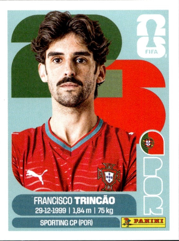 2026 Panini FIFA World Cup Francisco Trincão #POR 16 trading card