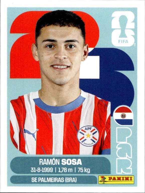 2026 Panini FIFA World Cup Ramón Sosa #PAR 18 trading card
