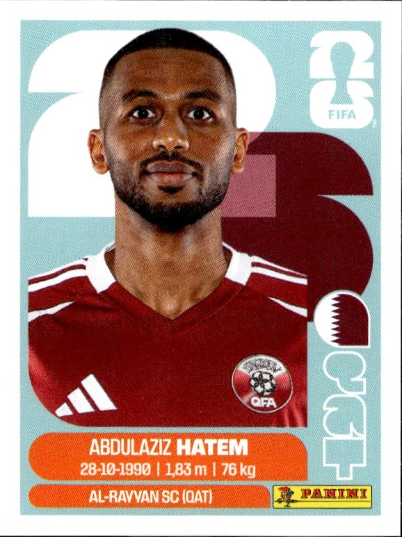 2026 Panini FIFA World Cup Abdulaziz Hatem #QAT 15 trading card