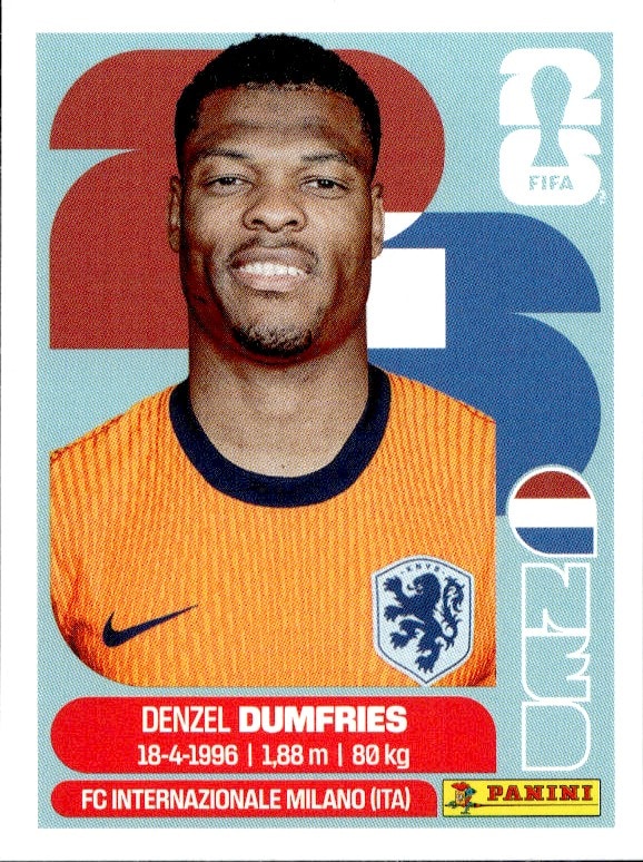 2026 Panini FIFA World Cup Denzel Dumfries #NED 6 trading card