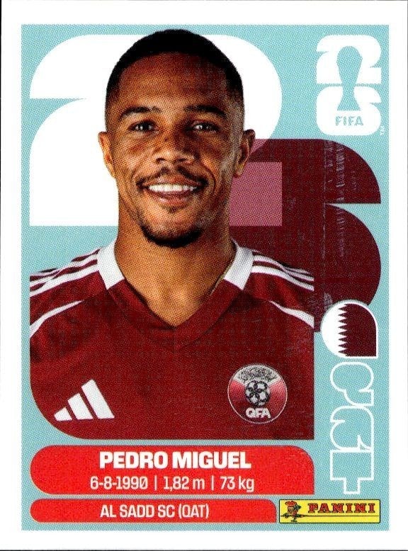 2026 Panini FIFA World Cup Pedro Miguel #QAT 7 trading card