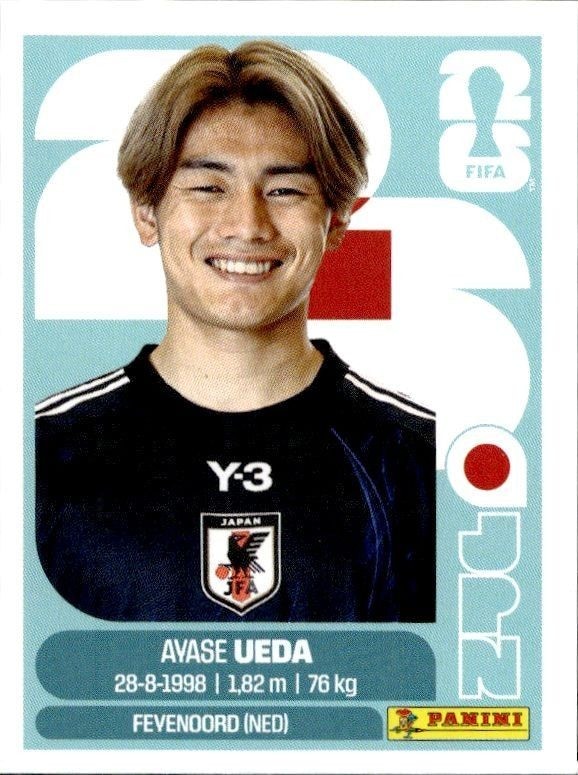 2026 Panini FIFA World Cup Ayase Ueda #JPN 20 trading card