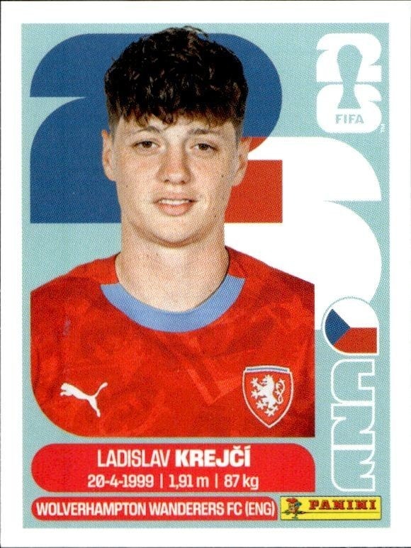 2026 Panini FIFA World Cup Ladislav Krejčí #CZE 4 trading card