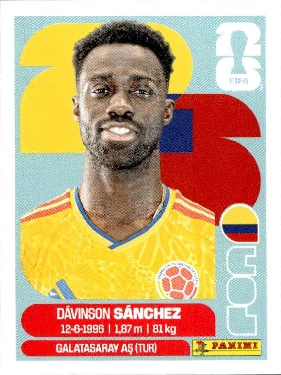 2026 Panini FIFA World Cup Dávinson Sánchez #COL 4 trading card