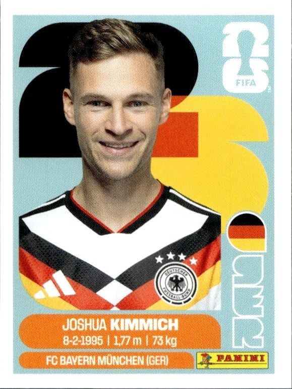 2026 Panini FIFA World Cup Joshua Kimmich #GER 10 trading card