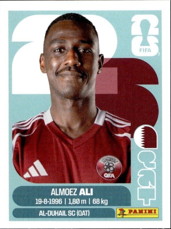 2026 Panini FIFA World Cup Almoez Ali #QAT 20 trading card