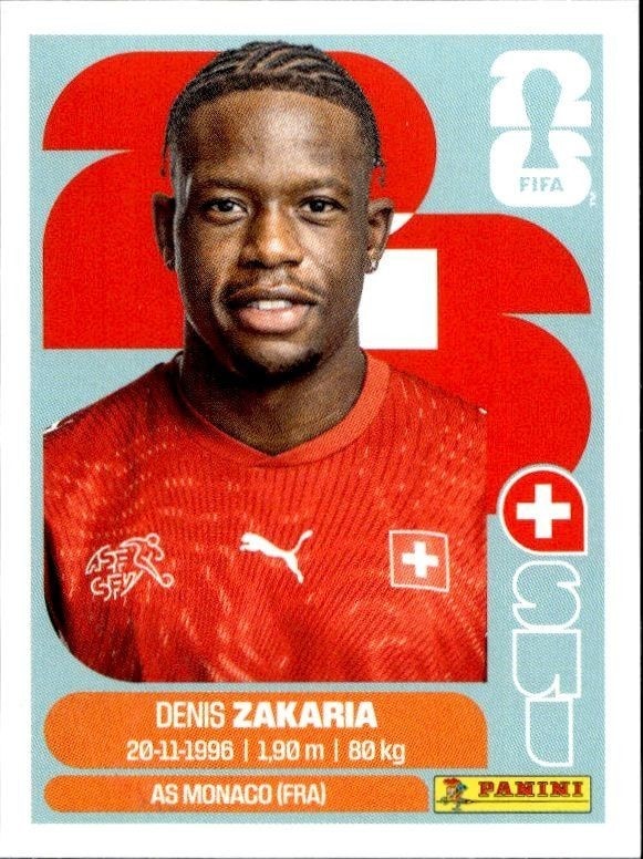 2026 Panini FIFA World Cup Denis Zakaria #SUI 10 trading card