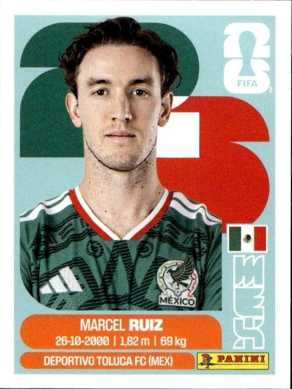 2026 Panini FIFA World Cup Marcel Ruiz #MEX 12 trading card