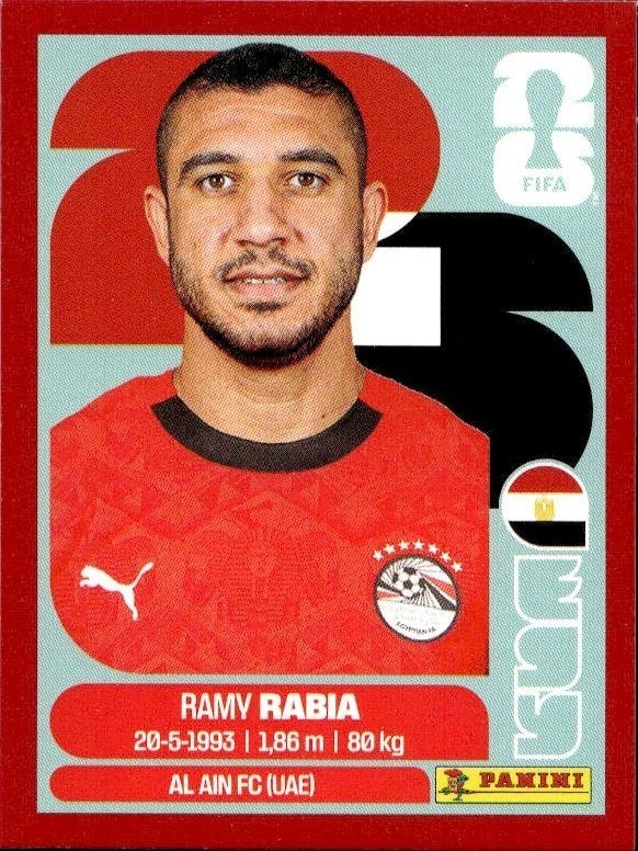 2026 Panini FIFA World Cup Ramy Rabia #EGY 7 trading card