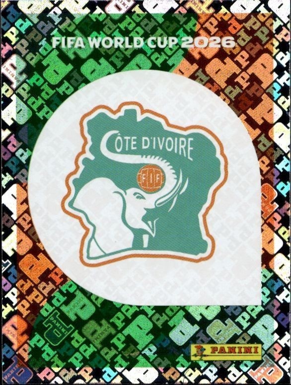 2026 Panini FIFA World Cup Côte D'Ivoire #CIV 1 trading card