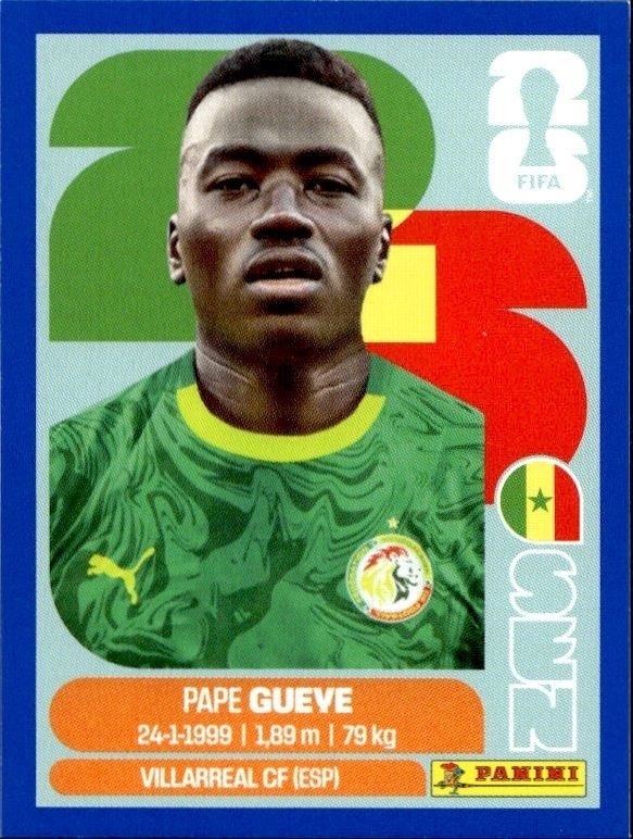 2026 Panini FIFA World Cup Pape Gueye #SEN 11 trading card