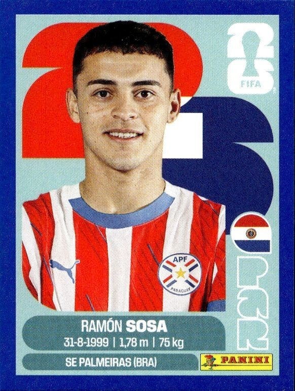 2026 Panini FIFA World Cup Ramón Sosa #PAR 18 trading card