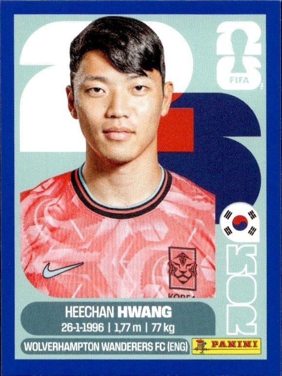2026 Panini FIFA World Cup Heechan Hwang #KOR 19 trading card