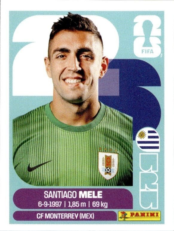 2026 Panini FIFA World Cup Santiago Mele #URU 3 trading card