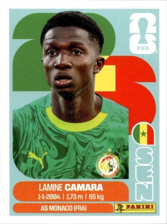 2026 Panini FIFA World Cup Lamine Camara #SEN 14 trading card