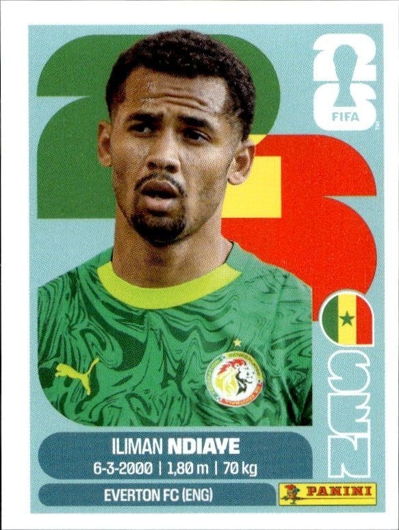2026 Panini FIFA World Cup Ilman Ndiaye #SEN 18 trading card