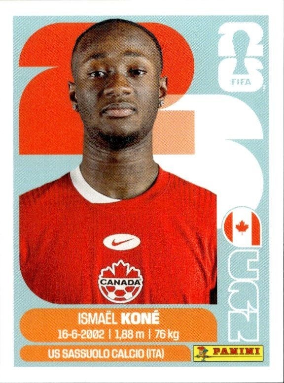 2026 Panini FIFA World Cup Idaël Koné #CAN 11 trading card