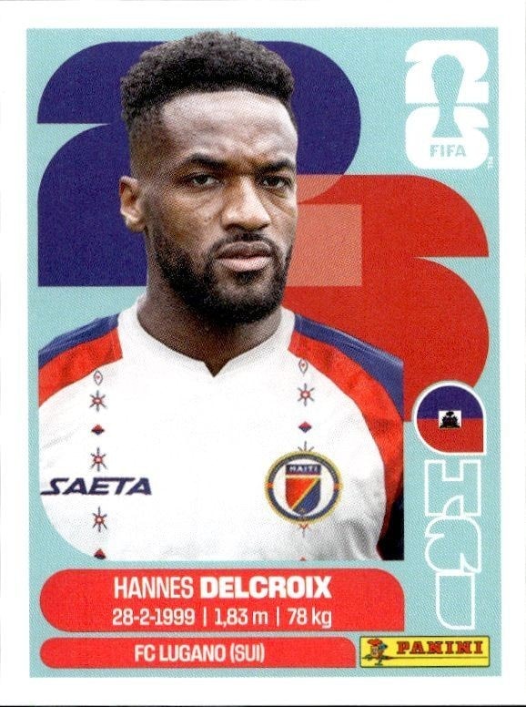 2026 Panini FIFA World Cup Hannes Delcroix #HAI 9 trading card