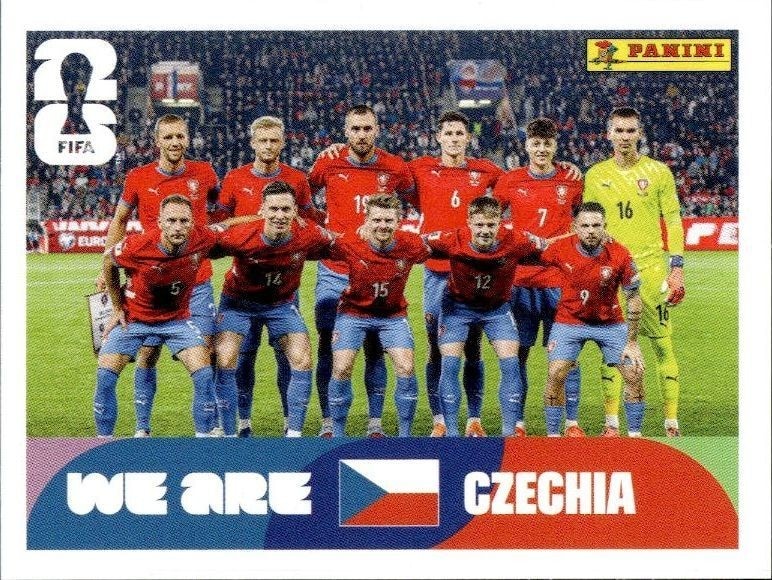 2026 Panini FIFA World Cup Czechia #CZE 13 trading card
