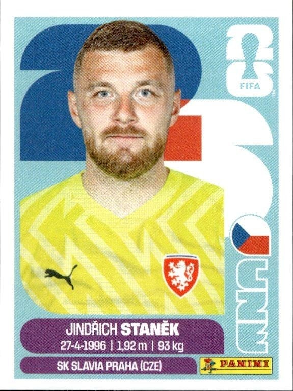 2026 Panini FIFA World Cup Jindřich Staněk #CZE 3 trading card