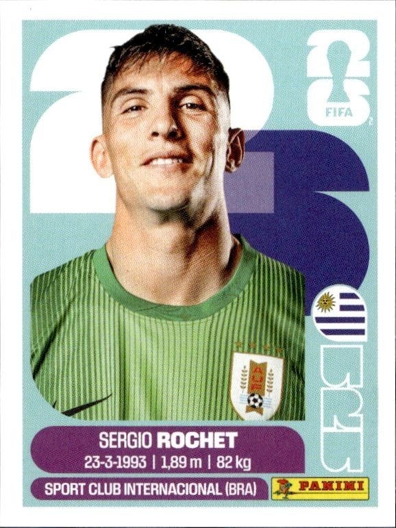 2026 Panini FIFA World Cup Sergio Rochet #URU 2 trading card