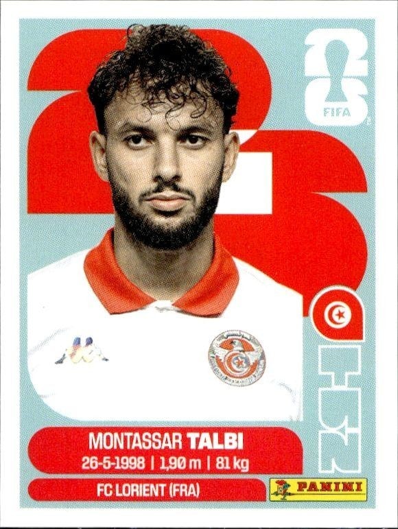 2026 Panini FIFA World Cup Montassar Talbi #TUN 5 trading card