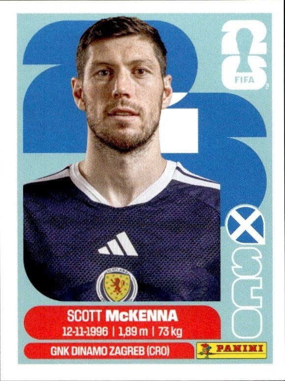 2026 Panini FIFA World Cup Scott McKenna #SCO 7 trading card