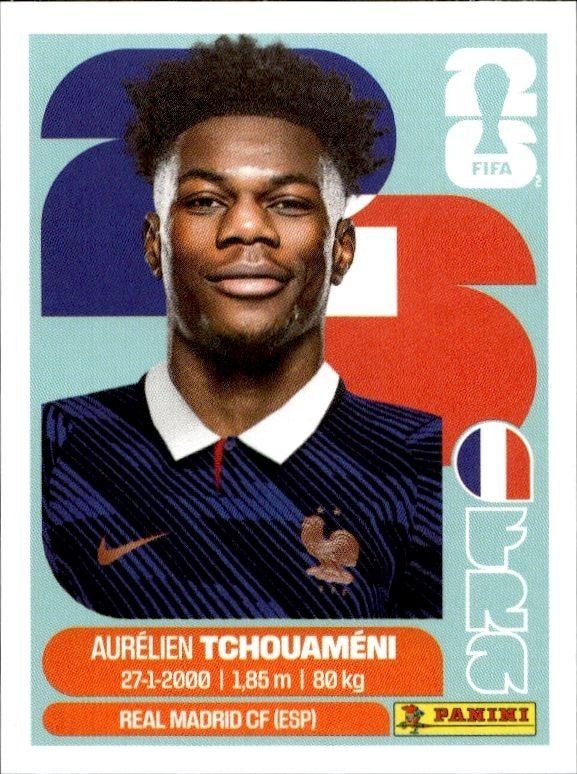 2026 Panini FIFA World Cup Aurélien Tchouaméni #FRA 9 trading card