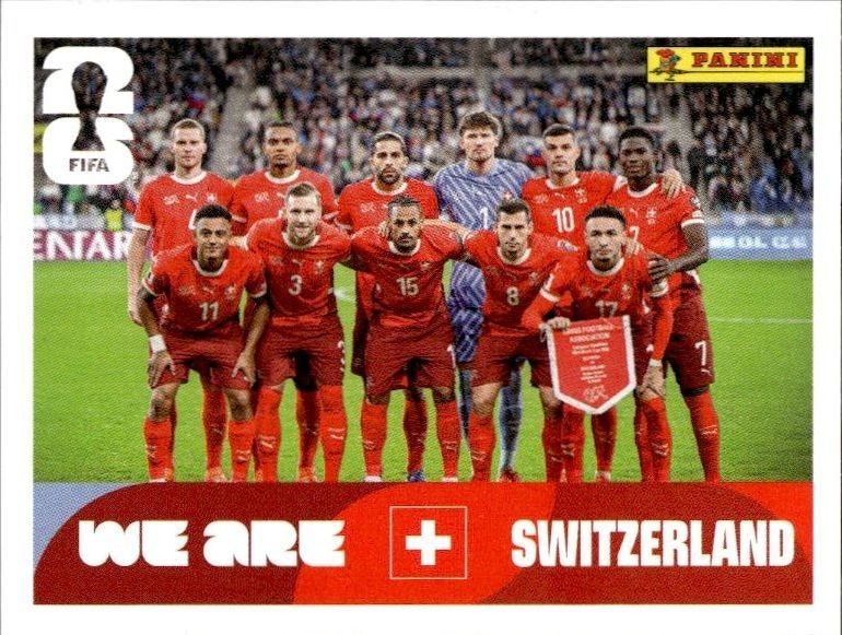 2026 Panini FIFA World Cup Switzerland #SUI 13 trading card