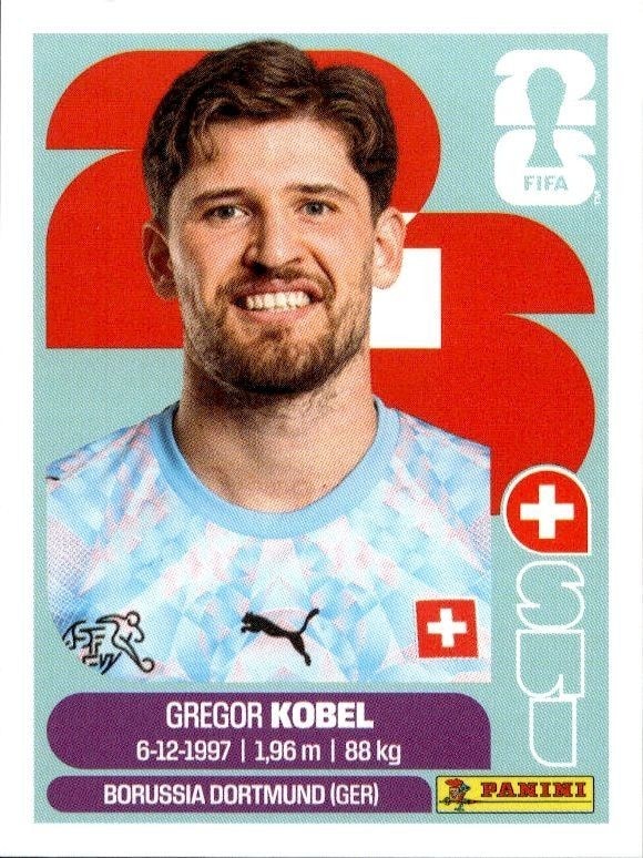 2026 Panini FIFA World Cup Gregor Kobel #SUI 2 trading card