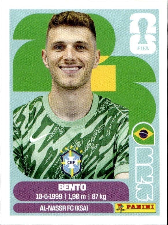 2026 Panini FIFA World Cup Bento #BRA 3 trading card
