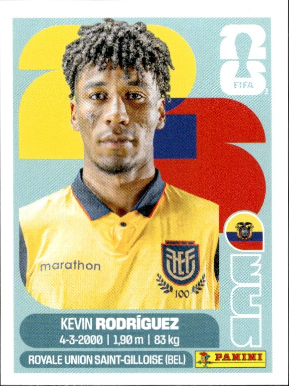 2026 Panini FIFA World Cup Kevin Rodríguez #ECU 19 trading card