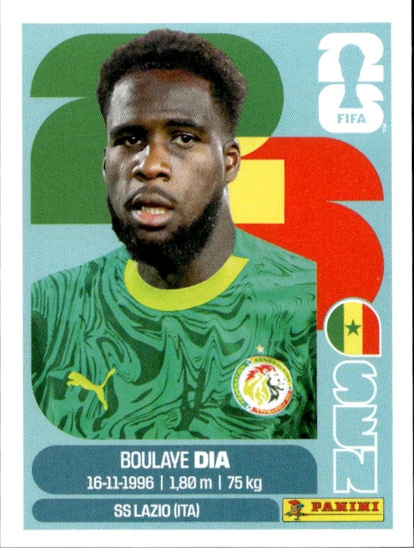 2026 Panini FIFA World Cup Boulave Dia #SEN 17 trading card
