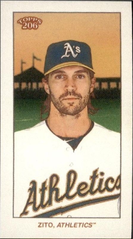 2020 Topps T206 Barry Zito #NNO trading card