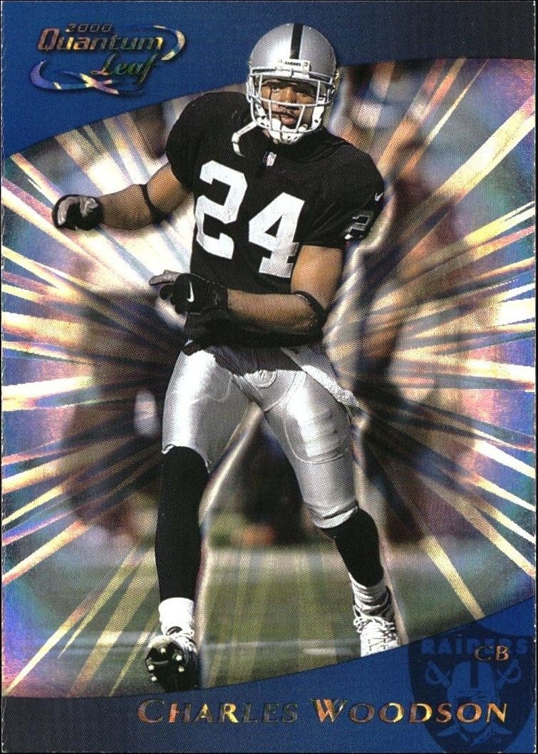 2000 Leaf Quantum Leaf Charles Woodson #214 trading card