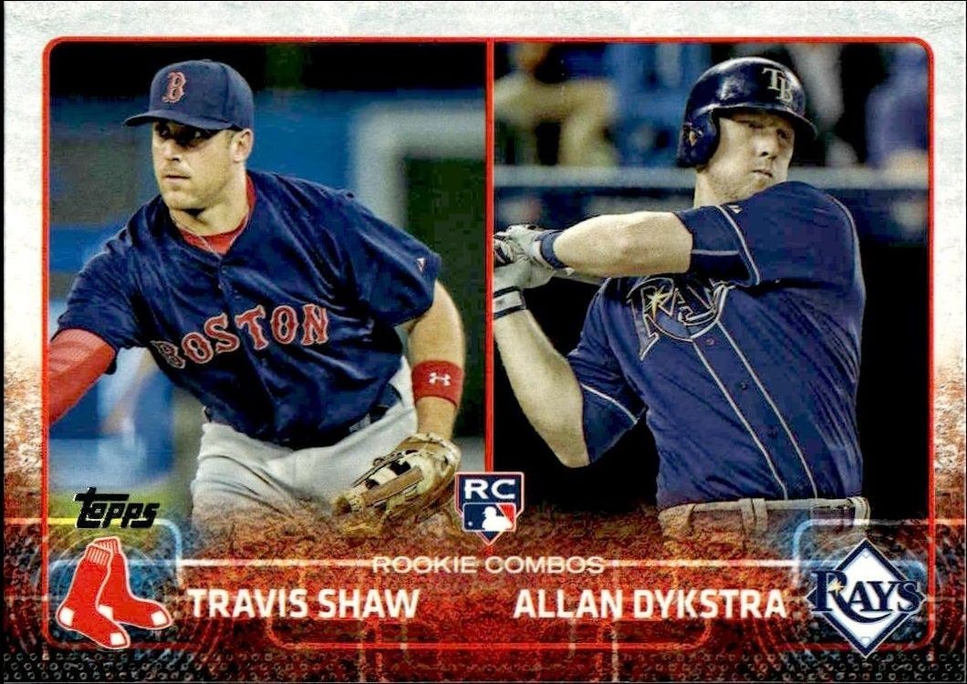 2015 Topps Update Series Travis Shaw #US41 trading card