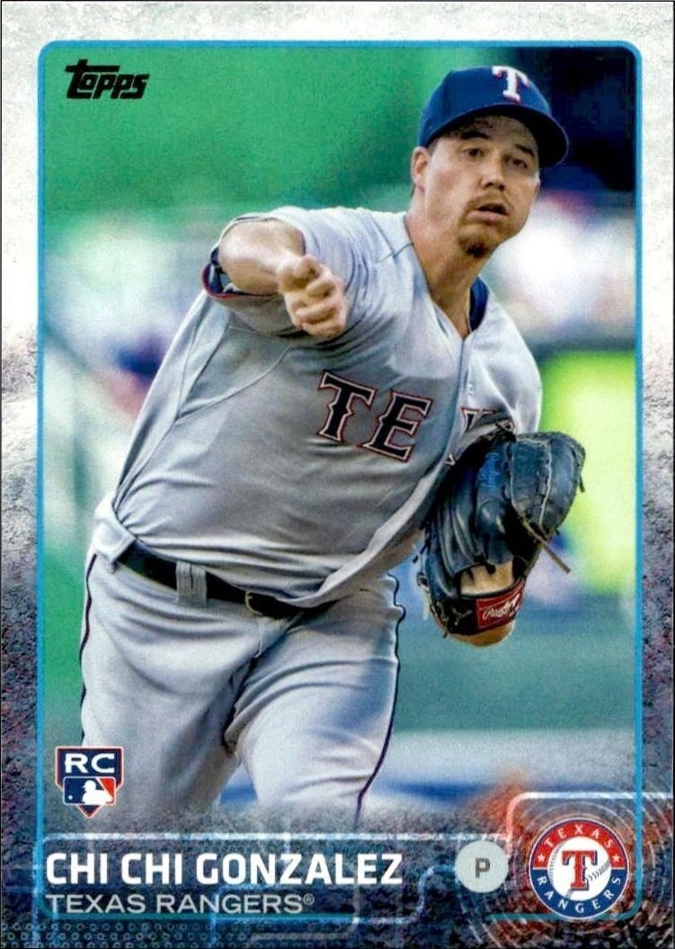 2015 Topps Update Series Chi Chi Gonzalez #US102 trading card