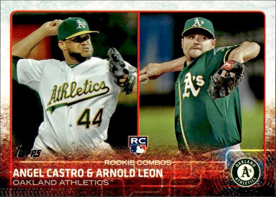 2015 Topps Update Series Angel Castro #US193 trading card