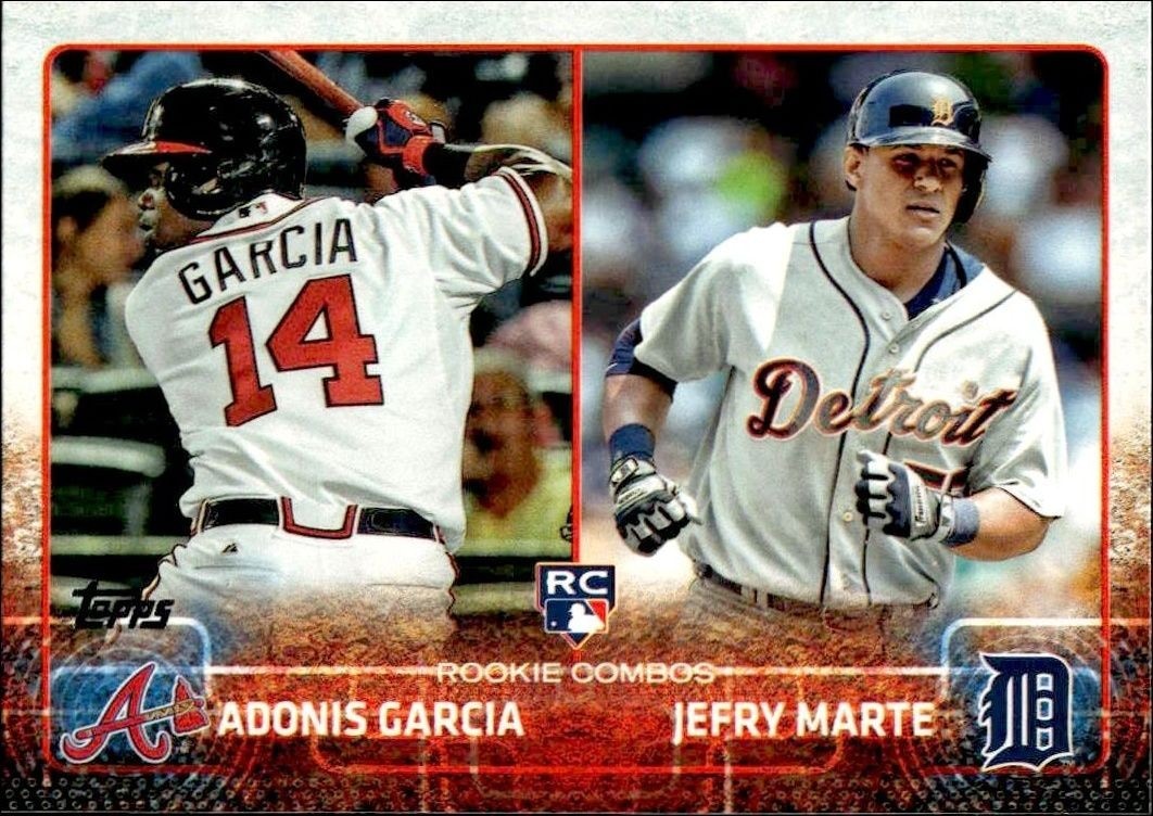 2015 Topps Update Series Adonis Garcia #US108 trading card