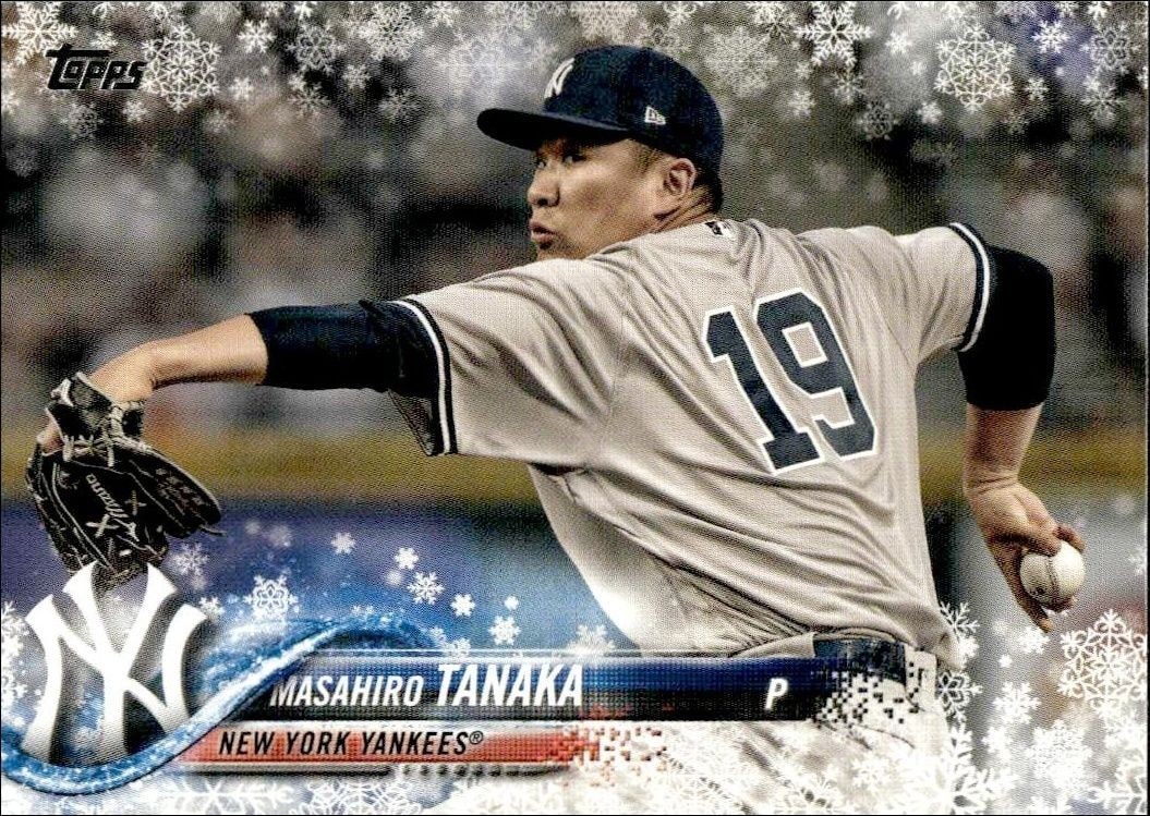 2018 Topps Holiday Masahiro Tanaka #HMW28 trading card