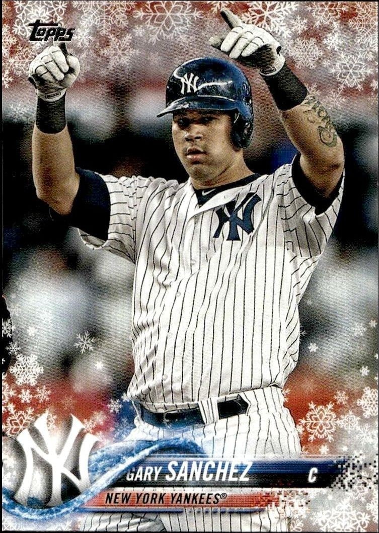 2018 Topps Holiday Gary Sanchez #HMW59 trading card