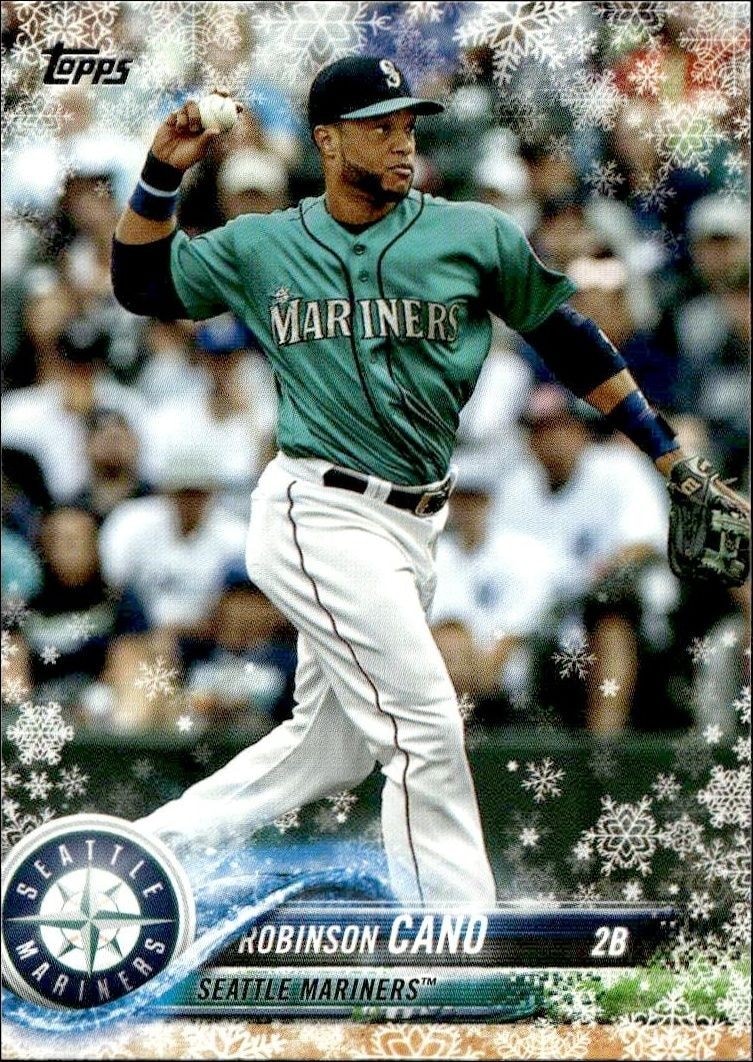2018 Topps Holiday Robinson Cano #HMW195 trading card