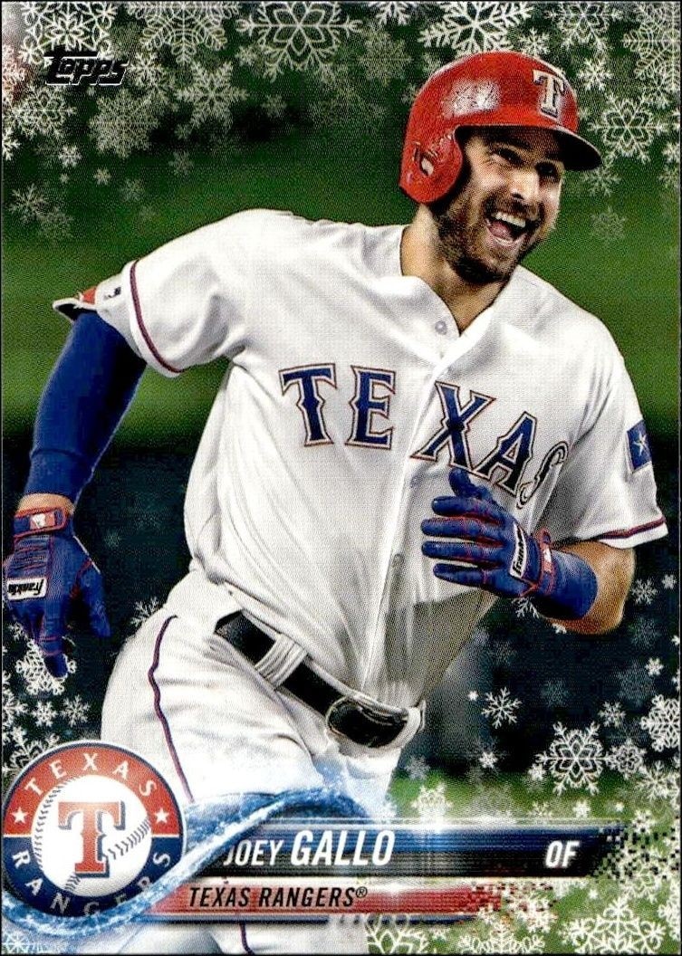 2018 Topps Holiday Joey Gallo #HMW18 trading card