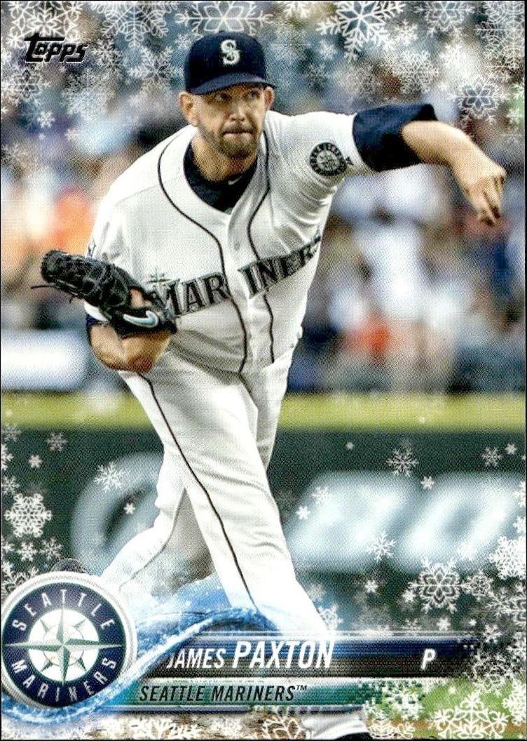 2018 Topps Holiday James Paxton #HMW159 trading card