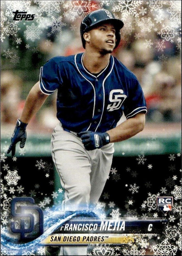 2018 Topps Holiday Francisco Mejia #HMW58 trading card