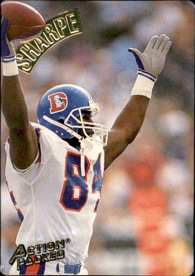 1994 Action-Packed Shannon Sharpe #27 trading card