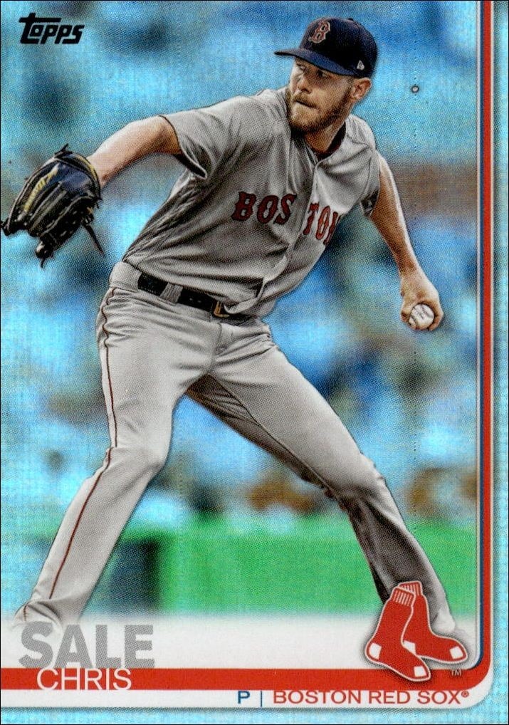 2019 Topps Series 2 Chris Sale #643 trading card