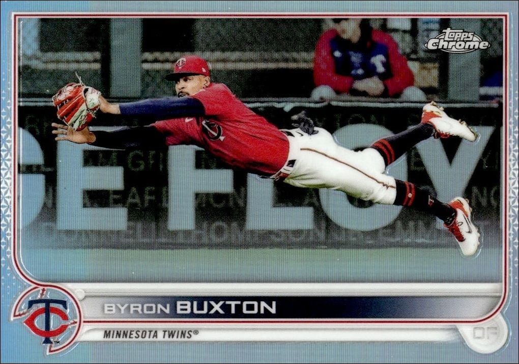 2022 Topps Chrome Byron Buxton #174 trading card
